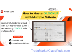 How to Use XLOOKUP with Multiple Criteria +4125670408